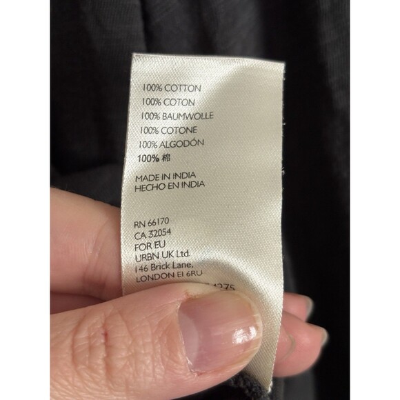 Free People We The Free Sz Sm Hooked On You Studded‎ Embroidered Mock Neck Top - Picture 3 of 7